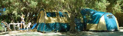 camping in crete