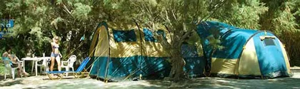 camping in crete