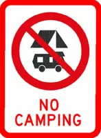 camping in greece is prohibited