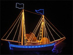 christmas boat - greek christmas tradition