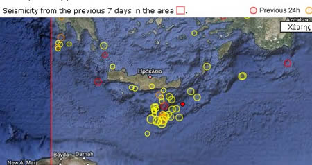 earthquakes in crete