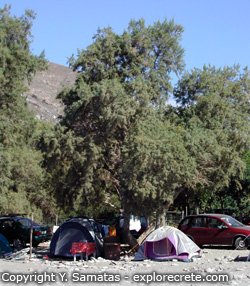 free camping in sougia