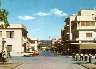 eleftherias square in Heraklion in 1960