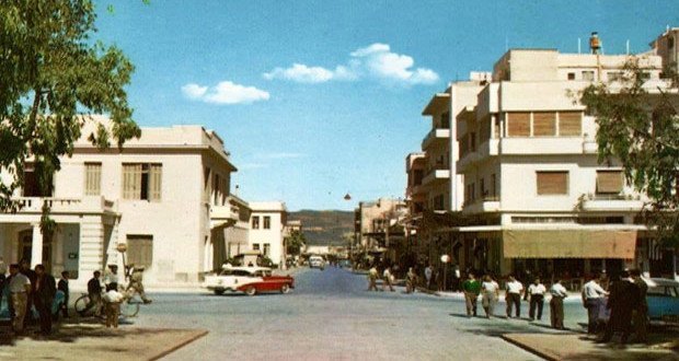 eleftherias square in Heraklion in 1960