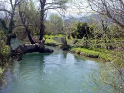 Koiliaris river in chania