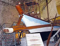 minoan ship in naval museum crete