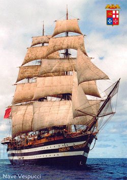 americo vesoucci italian sailing ship
