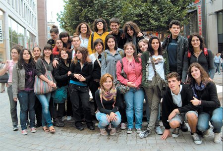studens from chania at strasbourg